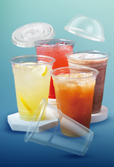 PET & RPET Cups and Lids